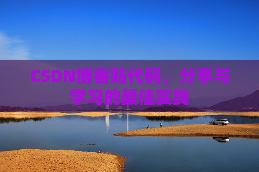 CSDN博客贴代码，分享与学习的最佳实践